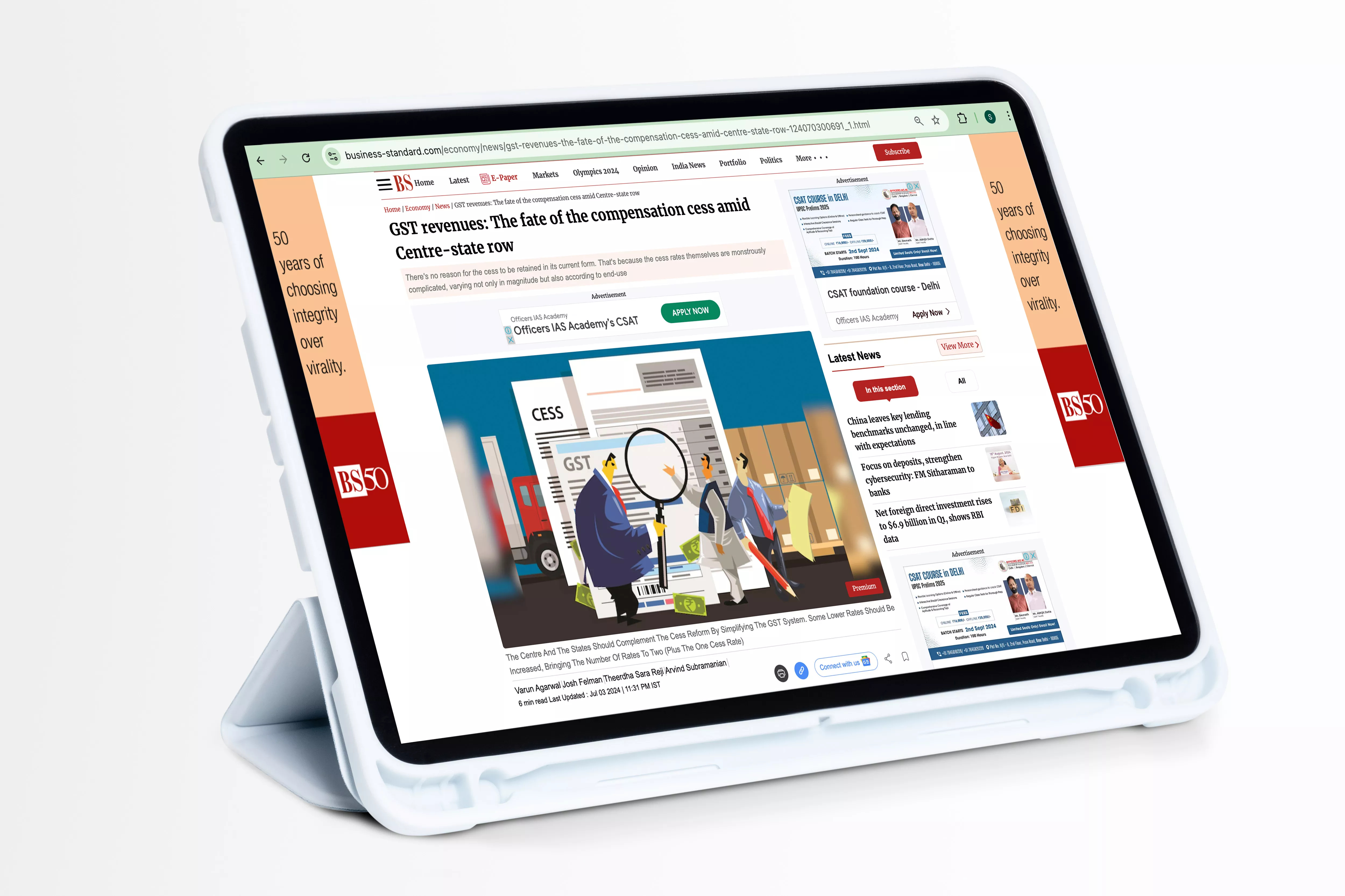 GST Revenues: The Fate of the Compensation Cess