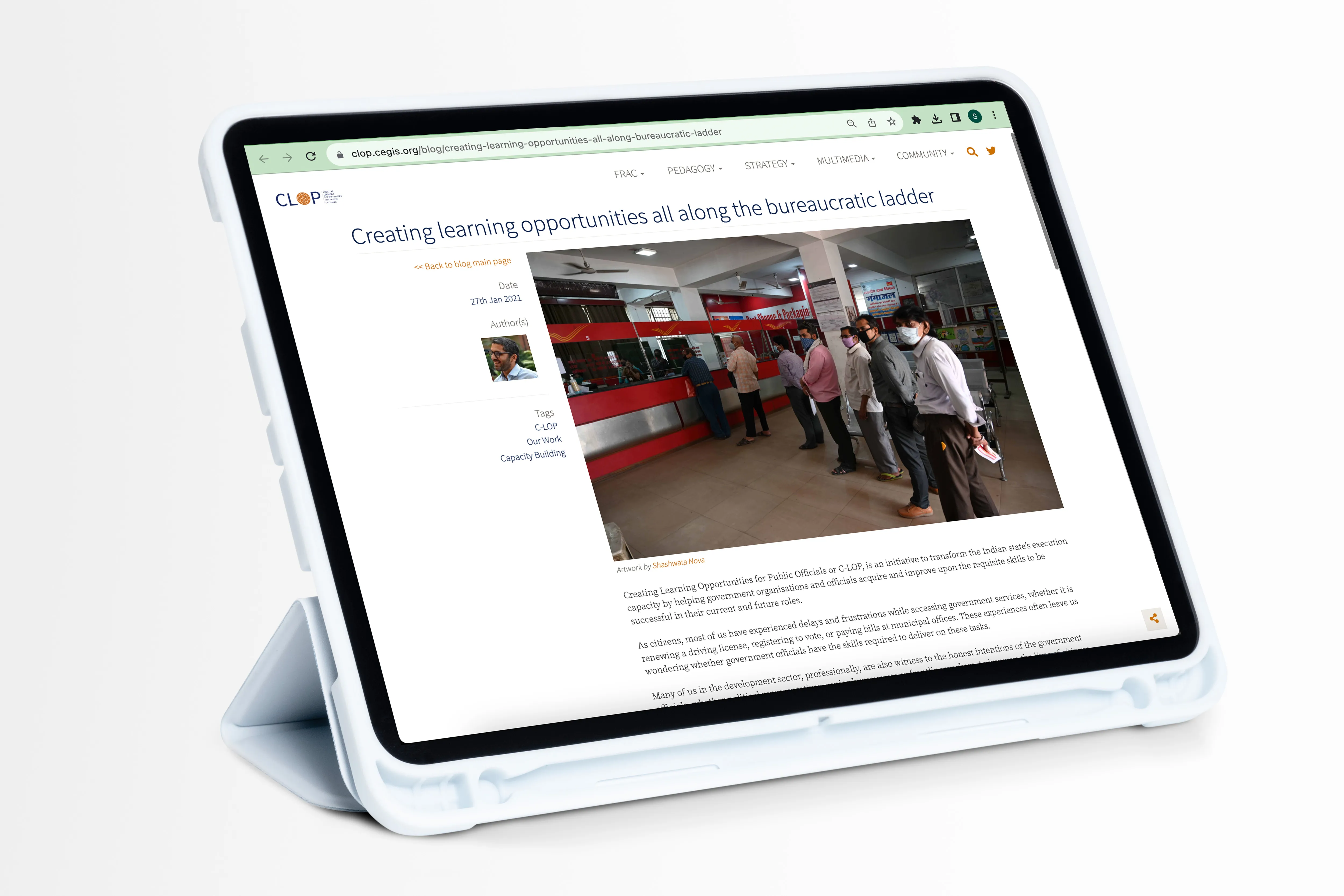 Creating learning opportunities all along the bureaucratic ladder